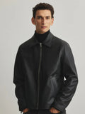 Leather Black unisex Jacket