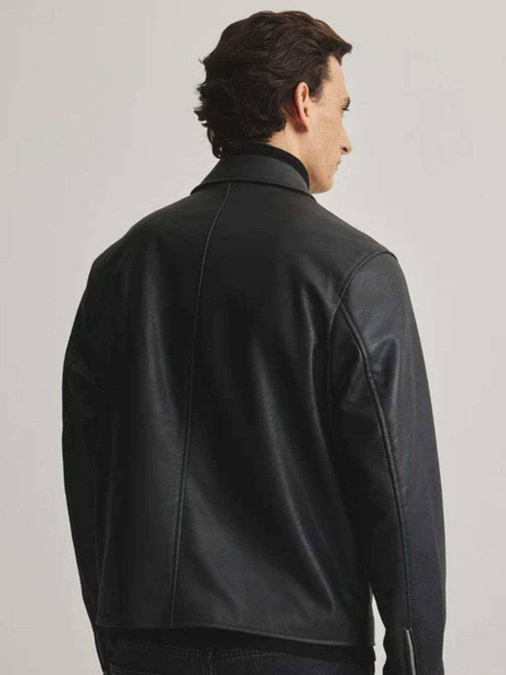 Leather Black unisex Jacket