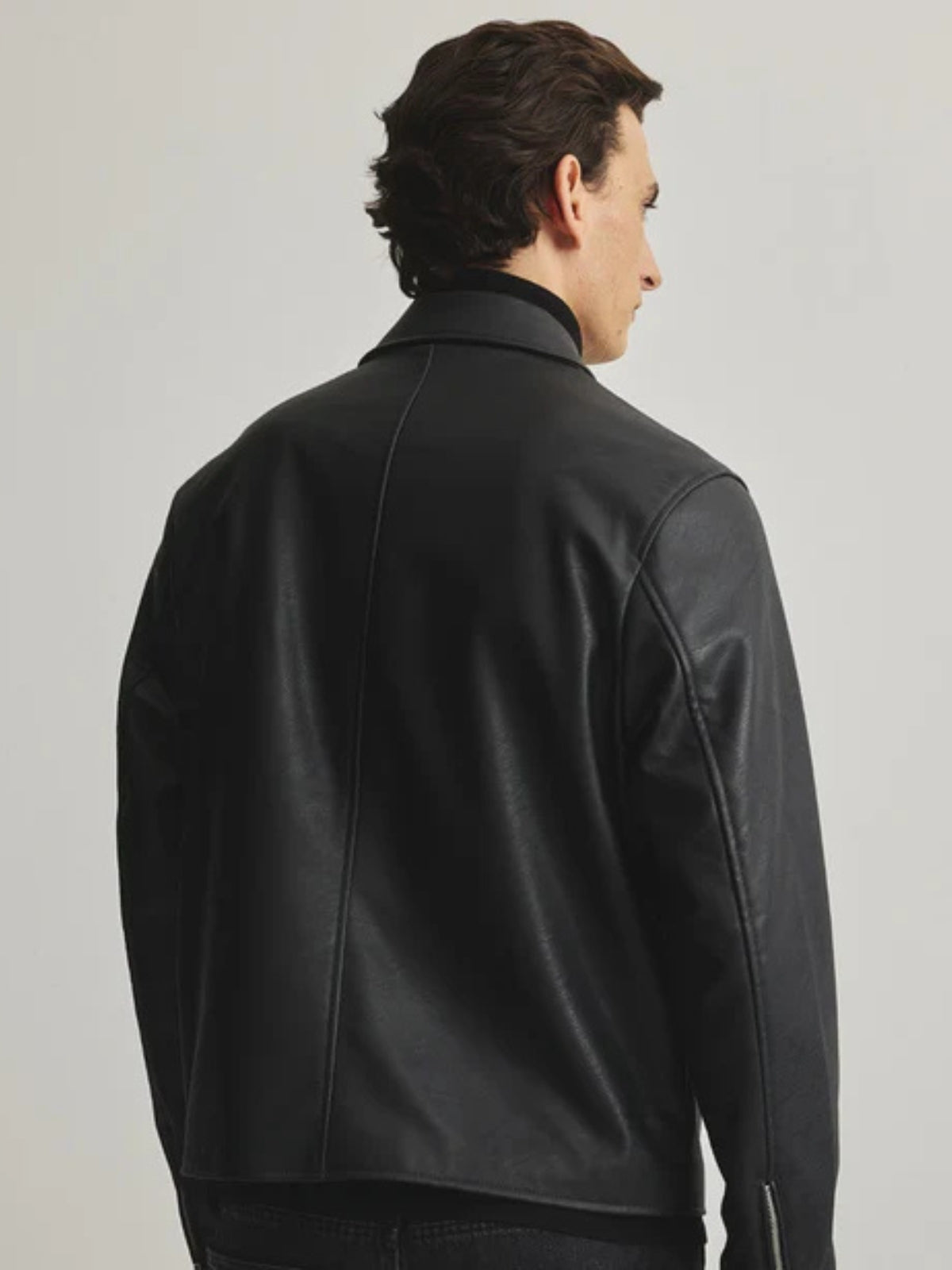 Leather Black unisex Jacket