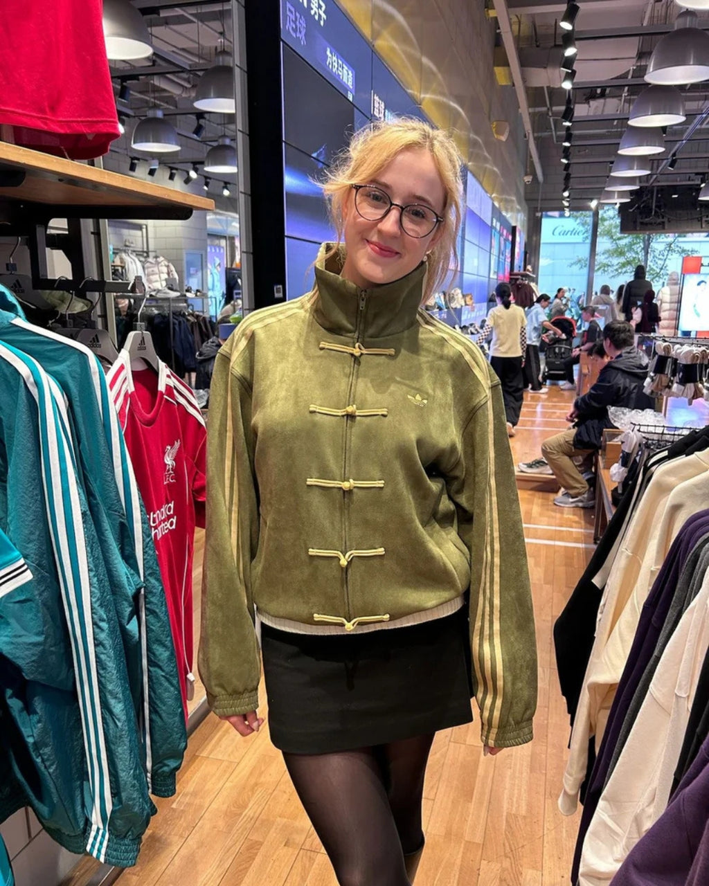 Olive Green CNY Unisex Jacket