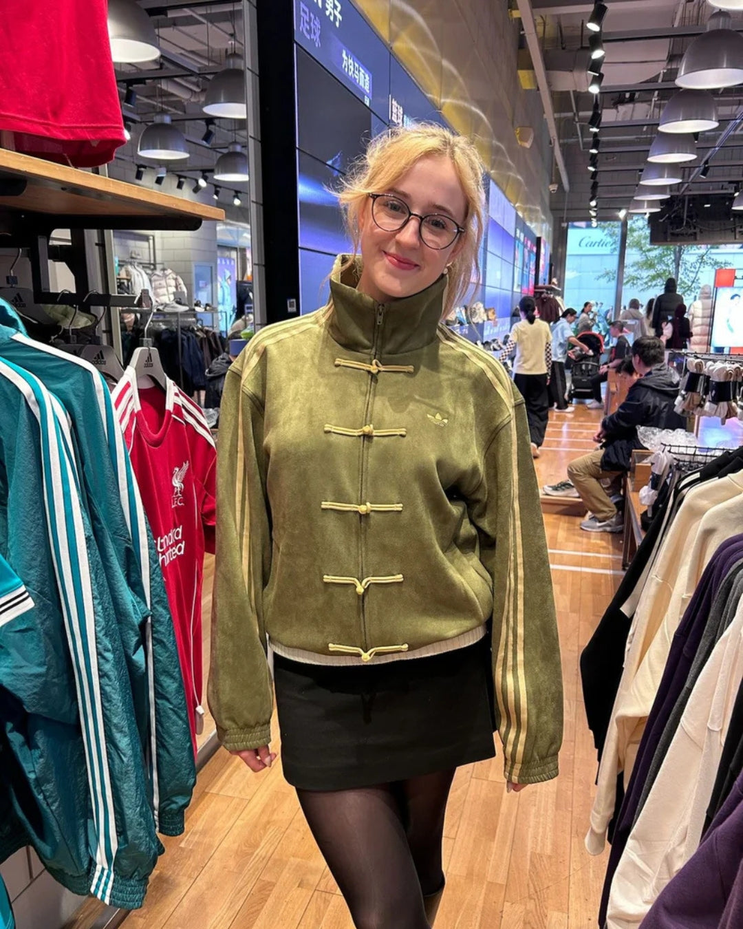 Olive Green CNY Unisex Jacket