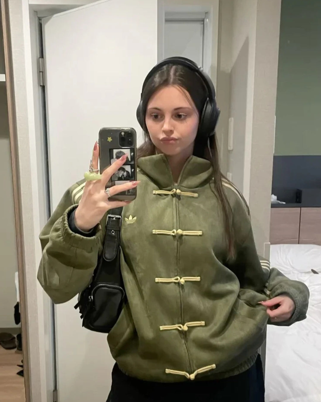 Olive Green CNY Unisex Jacket