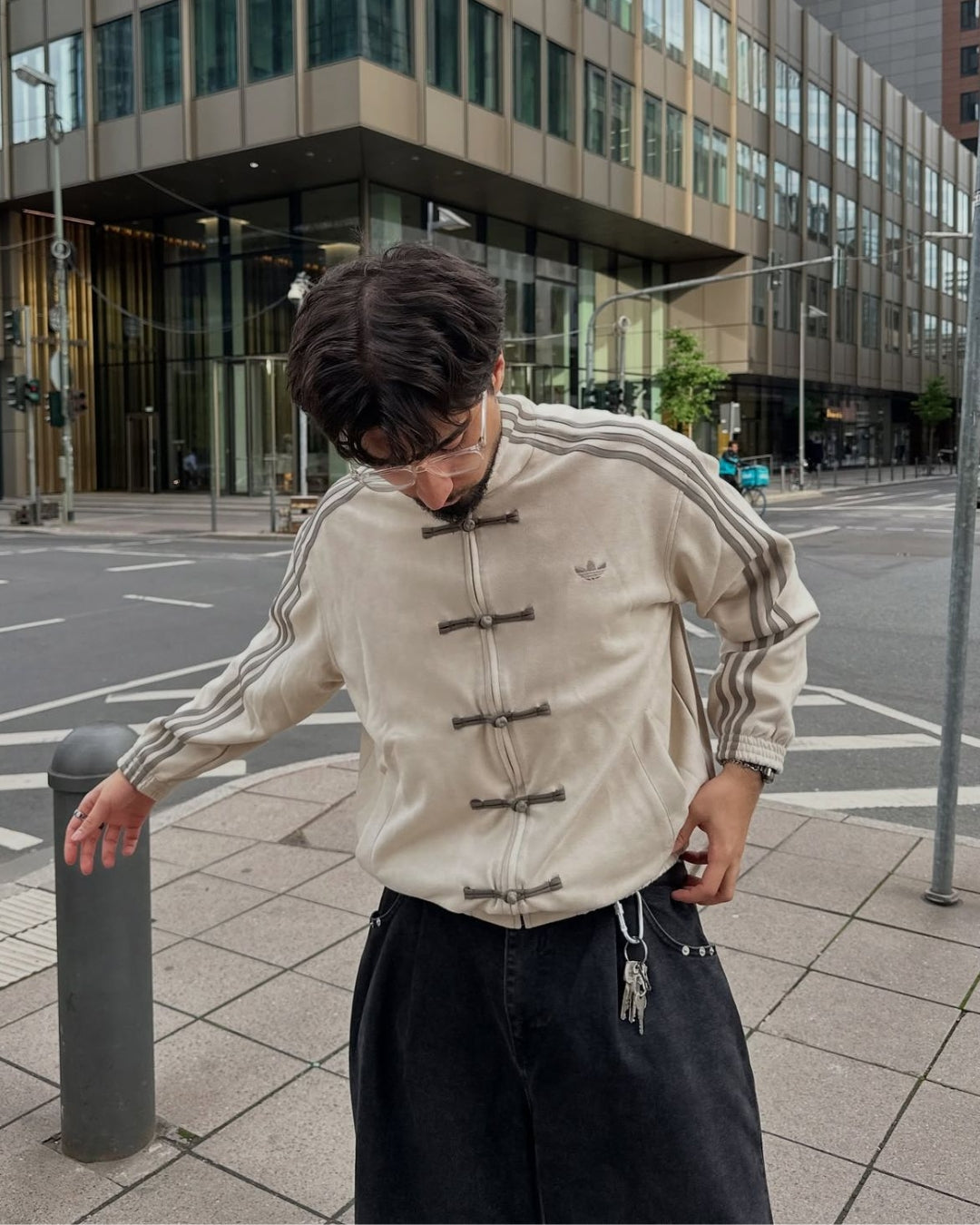 Beige CNY Unisex Jacket