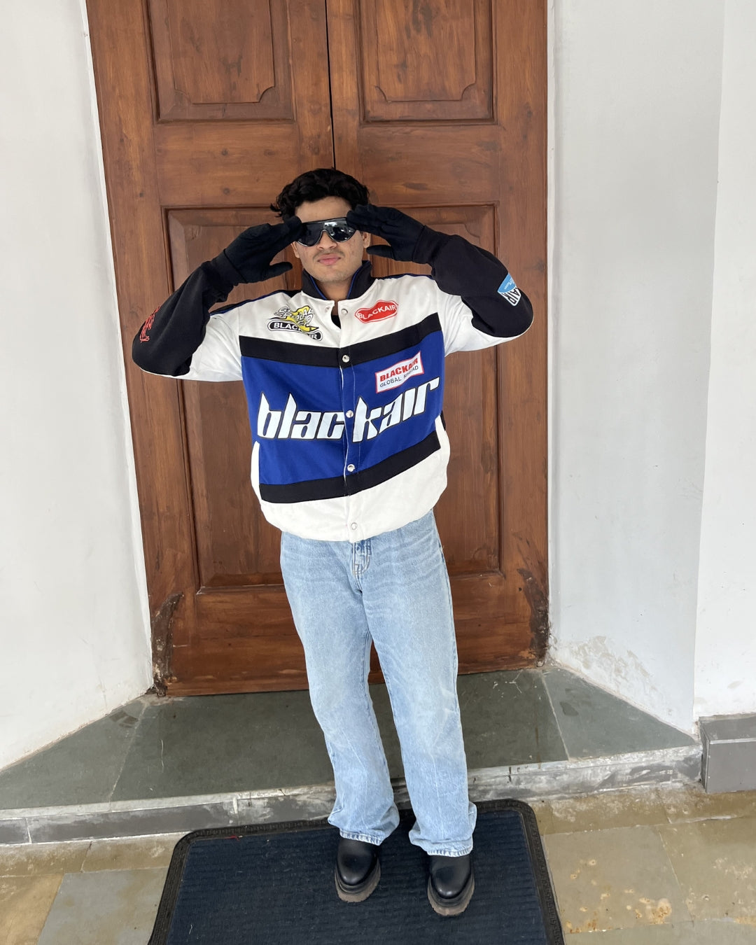 Blackair Blue F1 Unisex Jacket