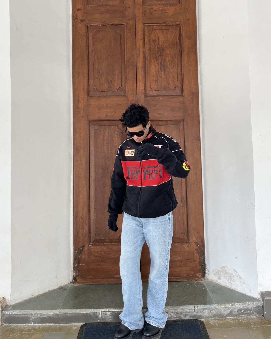 Ferrari F1 Black Unisex Jacket