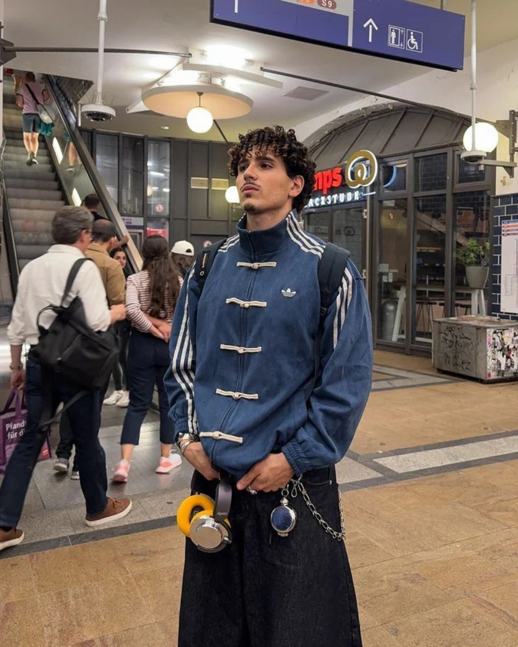 Navy Blue CNY Unisex Jacket