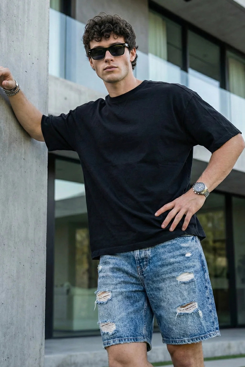 Black Oversized Unisex T-Shirt